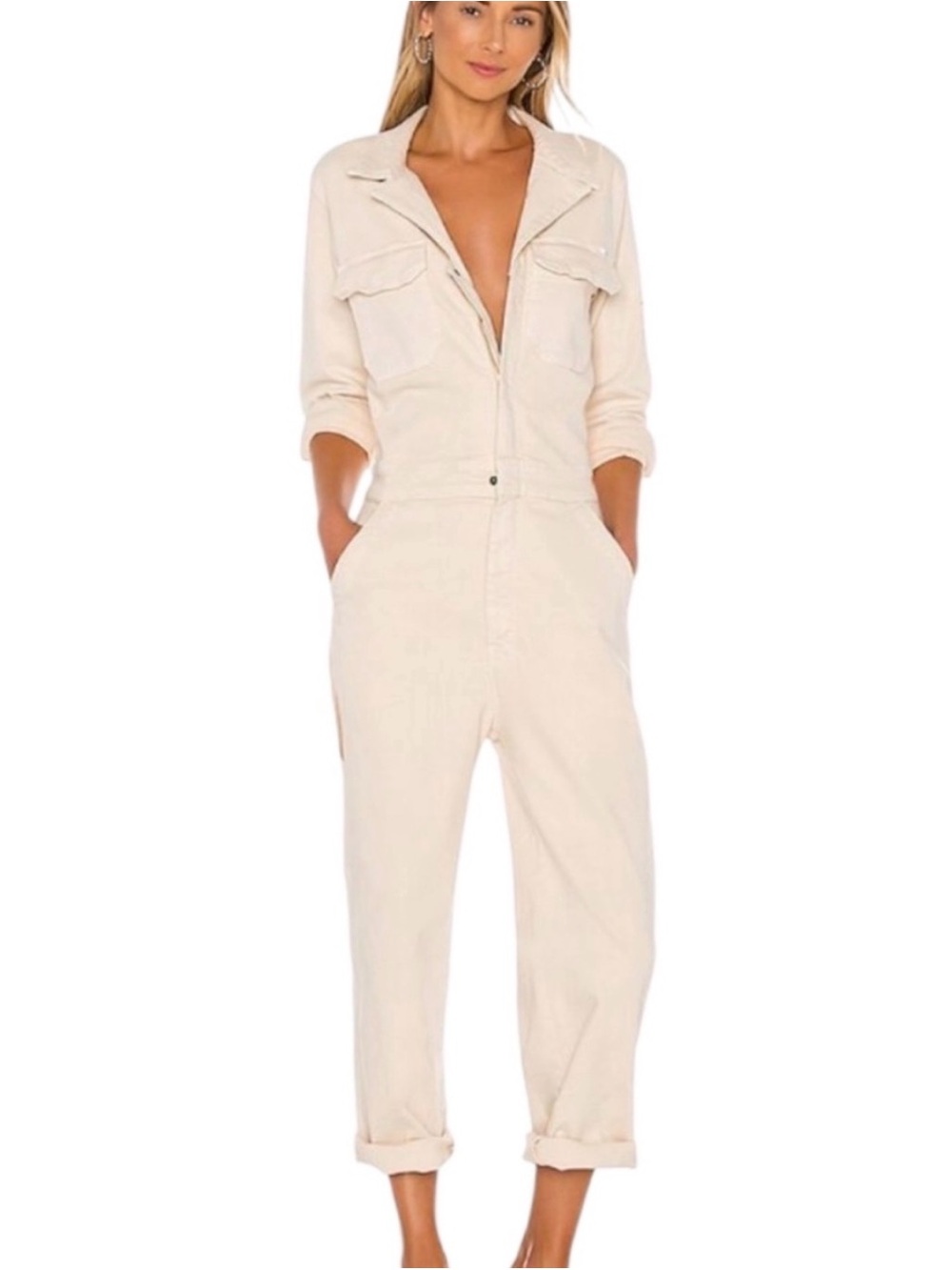 Mother The Fixer Utility Jumpsuit